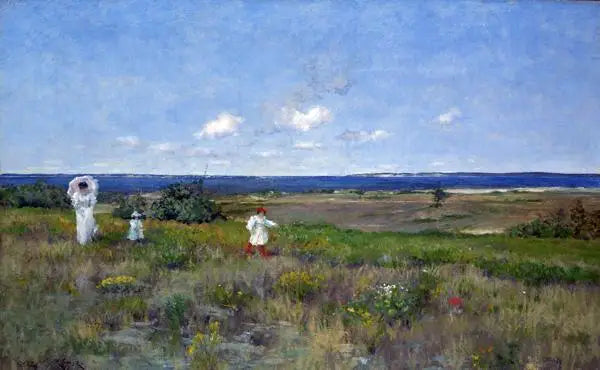 In der Nähe des Strandes, Shinnecock - William Merritt Chase