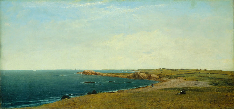 In der Nähe von Newport - John Frederick Kensett