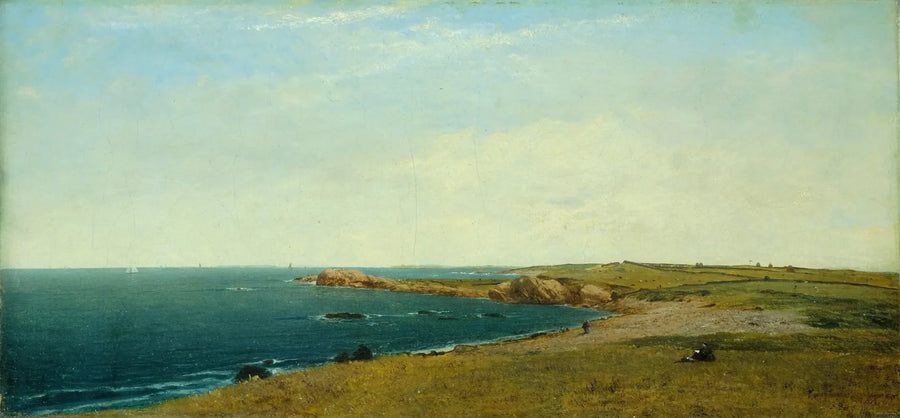 In der Nähe von Newport - John Frederick Kensett