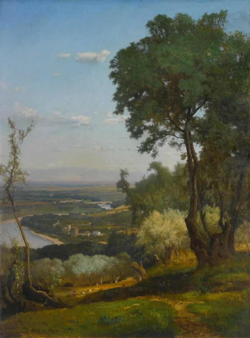 In der Nähe von Pérouse - George Inness