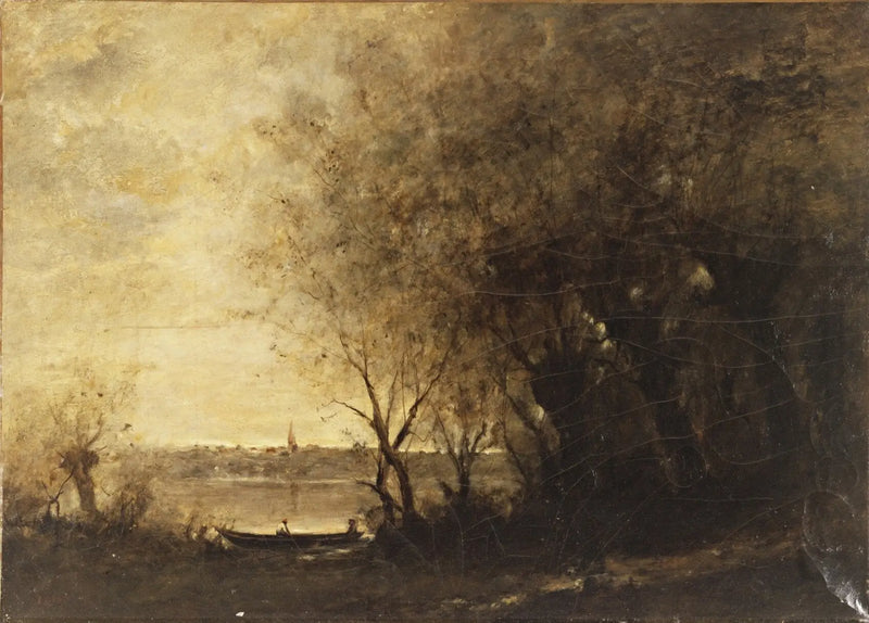 In der Nähe von Ville d'Avray - Jean-Baptiste Camille Corot