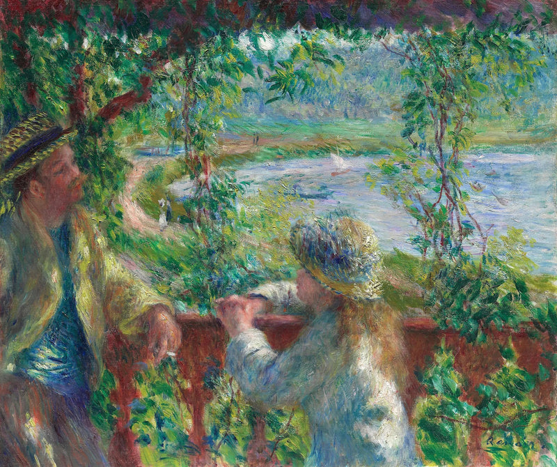 In der Nähe des Sees - Pierre-Auguste Renoir