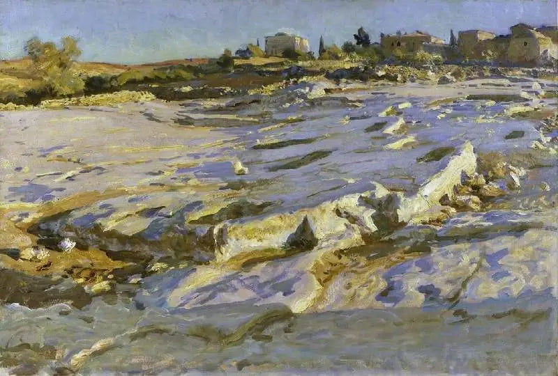 In der Nähe des Ölbergs, Jerusalem - John Singer Sargent