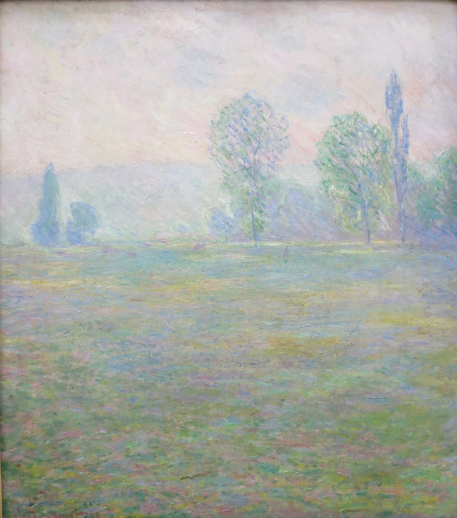 Wiesen bei Giverny - Claude Monet