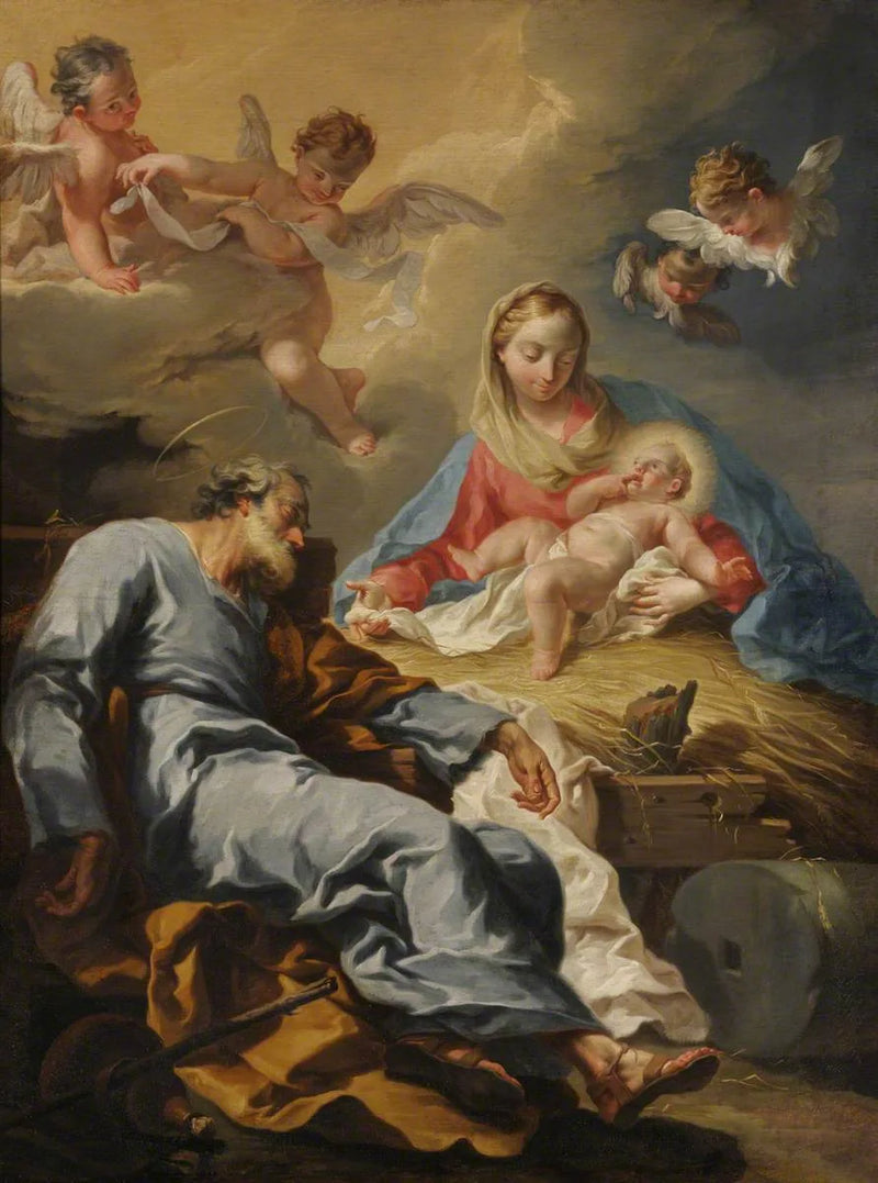 Präsenz (Die Geburt) - Giovanni Battista Pittoni