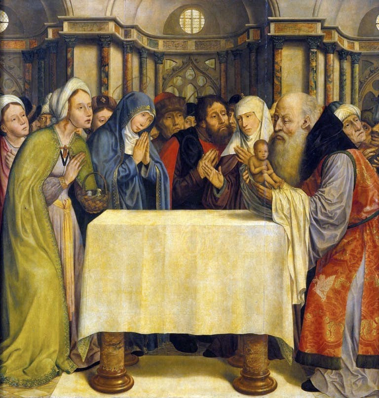 Präsentation im Tempel - Quentin Metsys