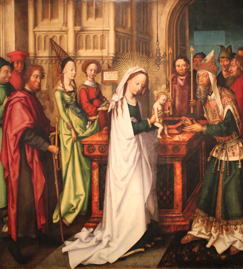 Präsentation von Jesus im Tempel - Hans Holbein der Ältere