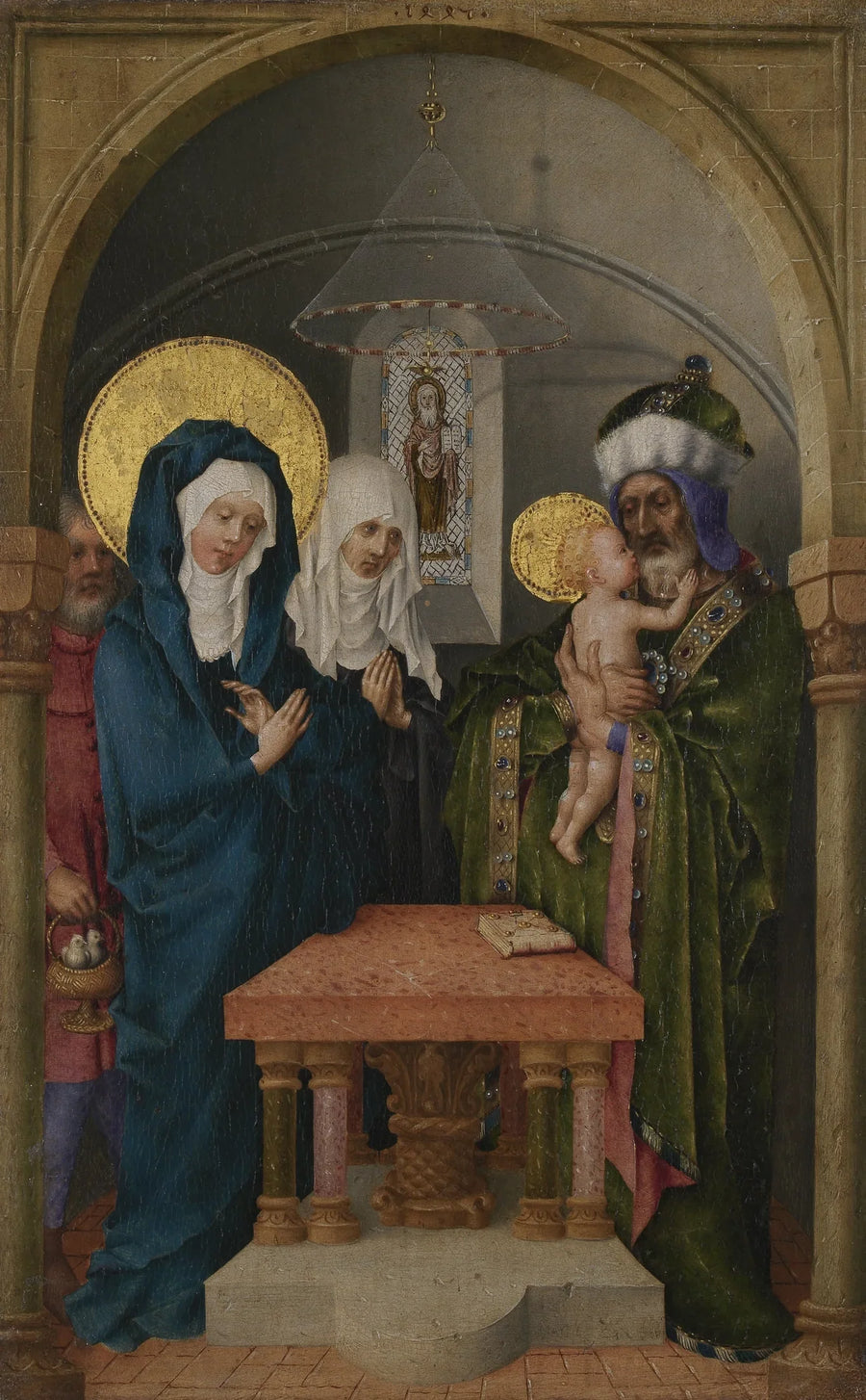 Präsentation von Jesus im Tempel - Stefan Lochner