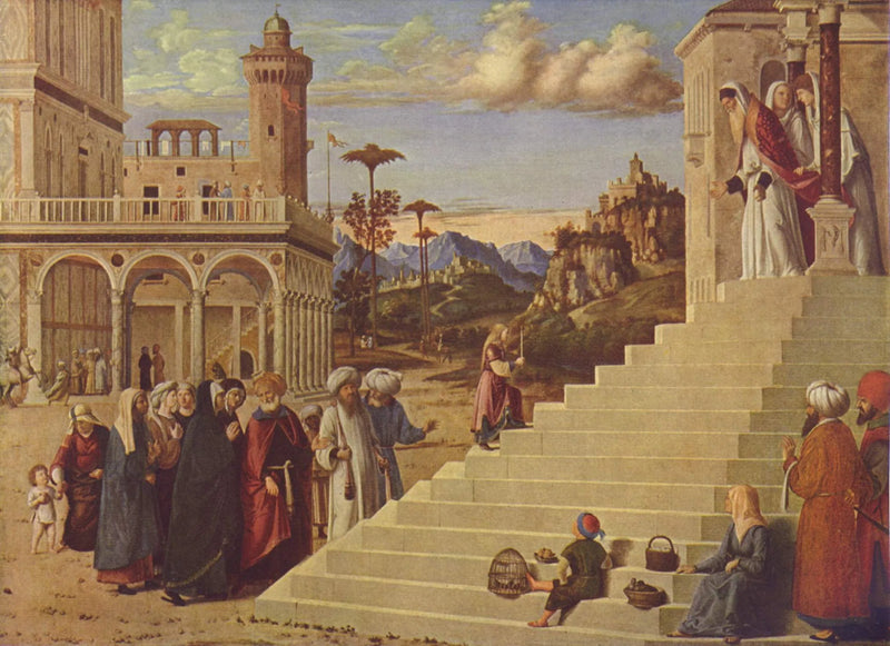 Darstellung der Jungfrau im Tempel - Cima da Conegliano