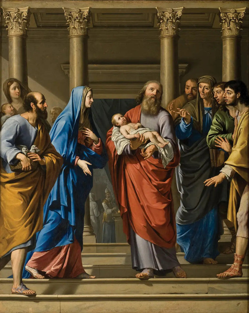 Präsentation des Christus im Tempel - Philippe de Champaigne