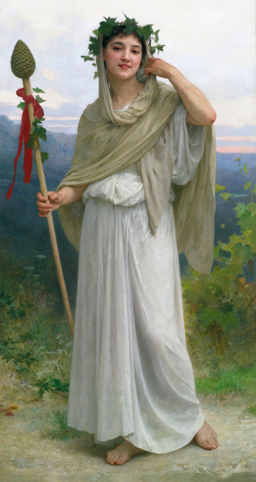 Prêtresse de Bacchus (1894) - Bouguereau