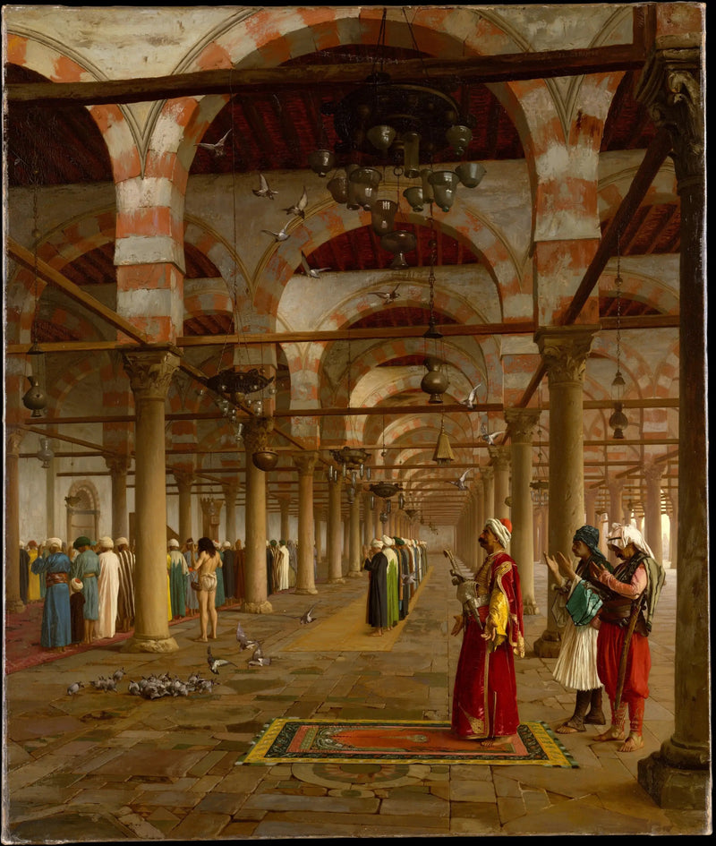 Gebet in der Moschee - Jean-Léon Gérôme