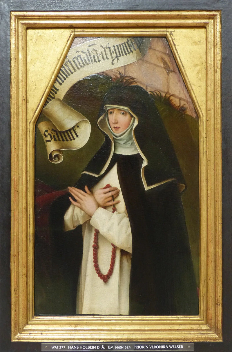 Prieur Veronica Welser - Hans Holbein der Ältere