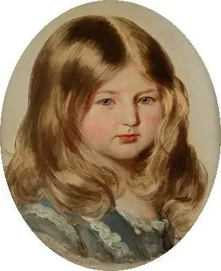 Prinzessin Amalie von Sachsen-Coburg und Gotha (1848-1894) - Franz Xaver Winterhalter