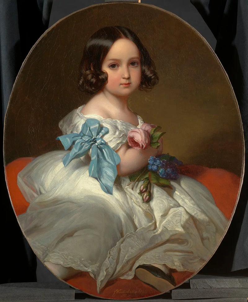 Prinzessin Charlotte von Belgien (1840-1927) - Franz Xaver Winterhalter