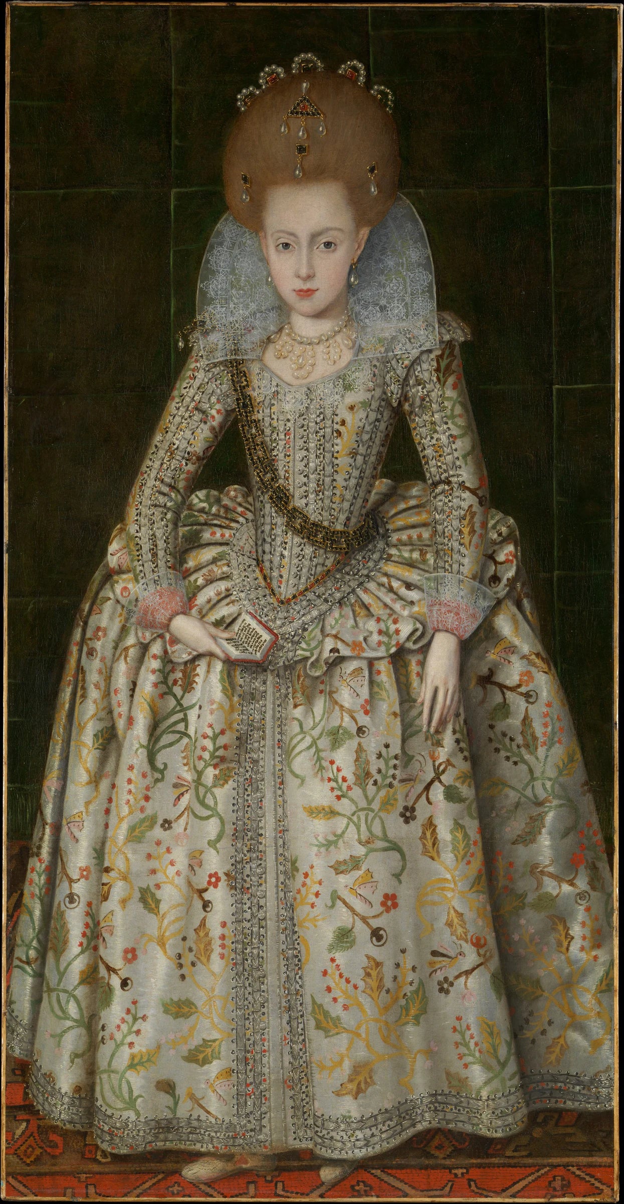 Princesse Élisabeth (1596-1662), plus tard reine de Bohême - Robert Peake the Elder