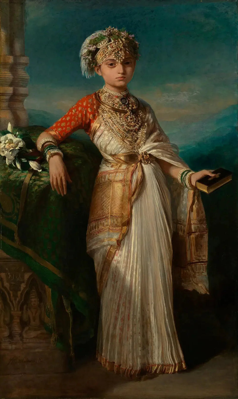 Prinzessin Gouramma (1841-1864) - Franz Xaver Winterhalter
