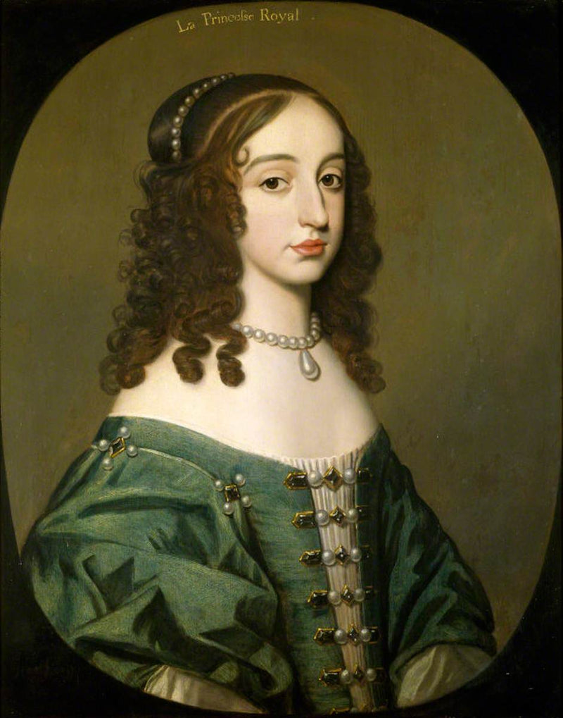 Prinzessin Marie Stuart, Prinzessin von Oranien (1631 - 1660) - Gerrit van Honthorst