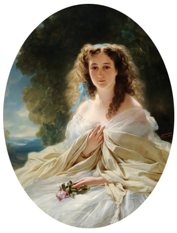 Prinzessin Olympiada Vladimirovna Bariatinskaia (1822-1904, geborene Sablukova) - Franz Xaver Winterhalter