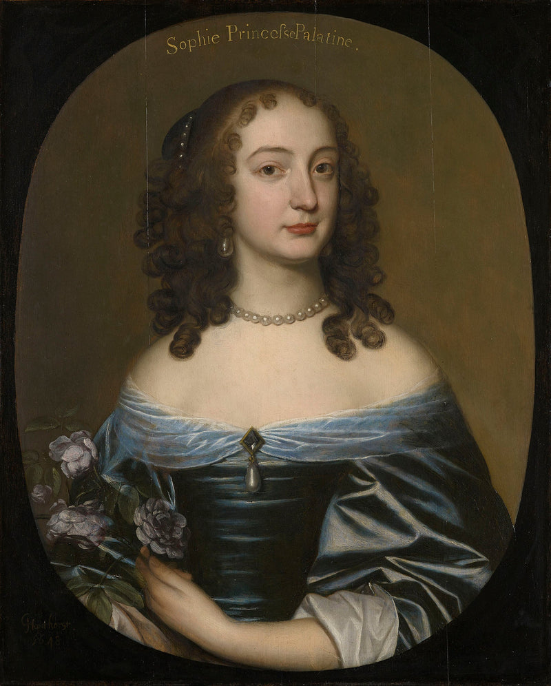 Prinzessin Sophie, zukünftige Herzogin von Braunschweig-Lüneburg, Kurfürstin von Hannover (1630-1714) - Gerrit van Honthorst