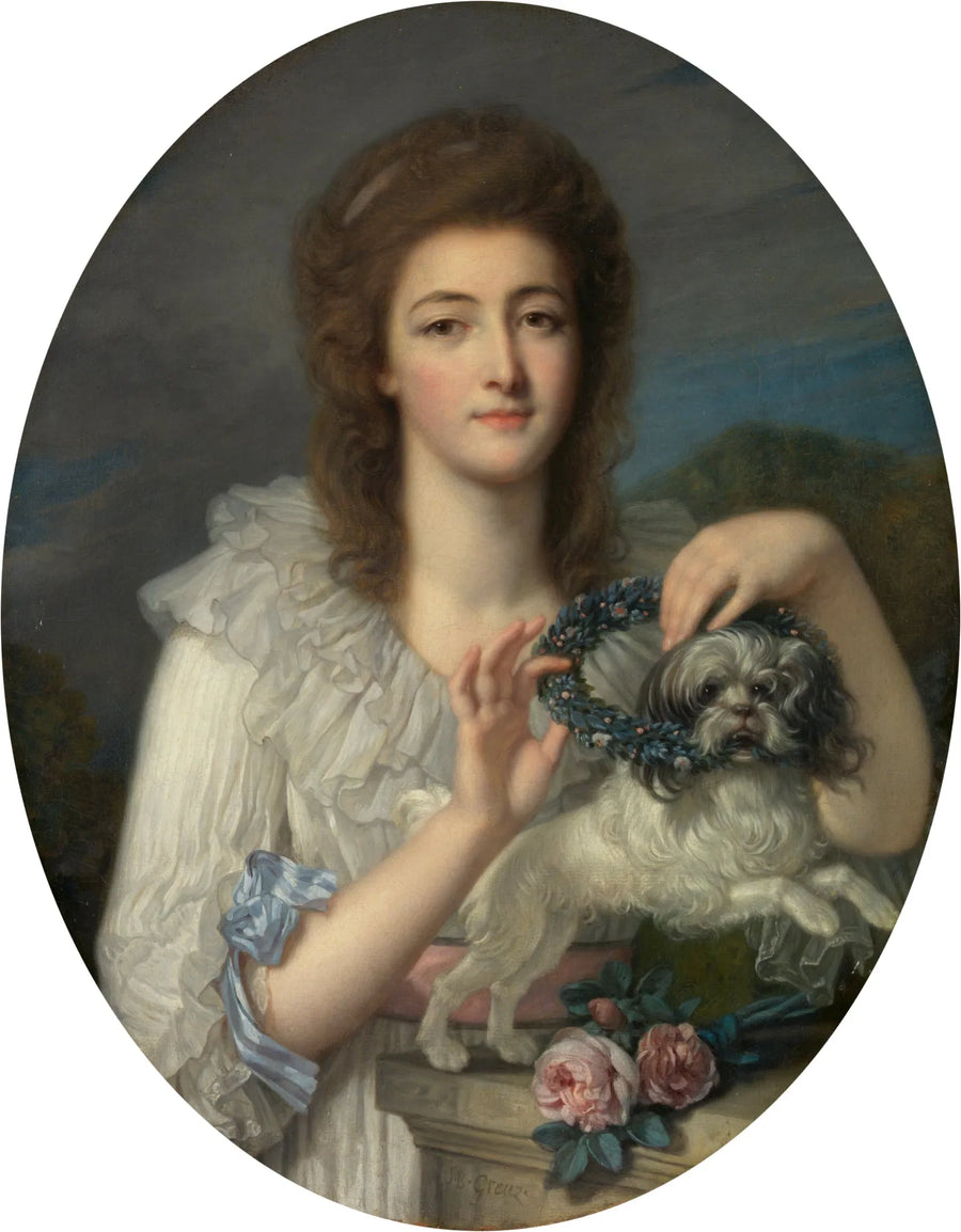 Prinzessin Varvara Nikolaïevna Gagarina (1762-1802) - Jean-Baptiste Greuze