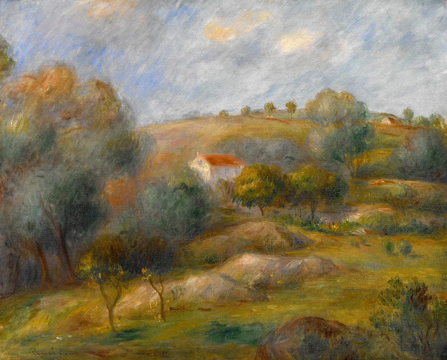 Frühling in Essoyes - Pierre-Auguste Renoir