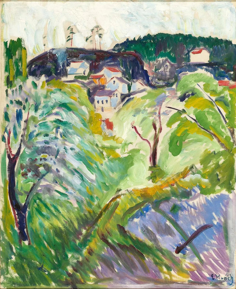 Frühling in Kragerø - Edvard Munch