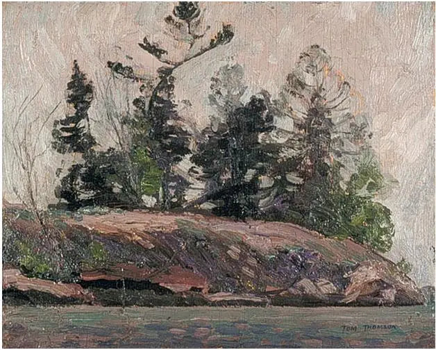 Frühling am Fluss der Franzosen - Tom Thomson