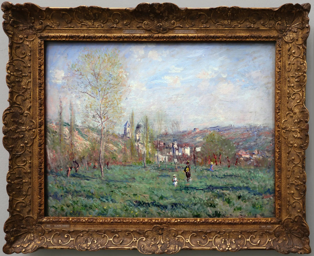 Printemps à Vétheuil - Claude Monet image 1 reproduction d’œuvre d’art à l’huile