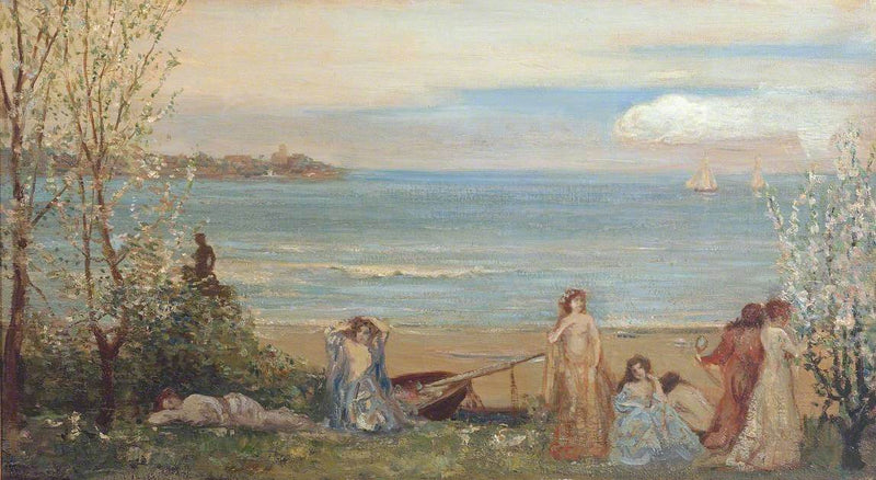 Frühling am Meerufer - Charles Conder