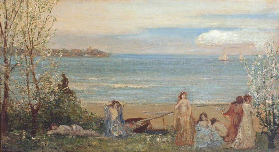 Frühling am Meerufer - Charles Conder