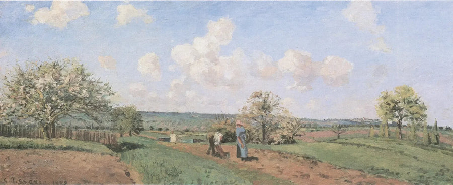 Frühling - Camille Pissarro