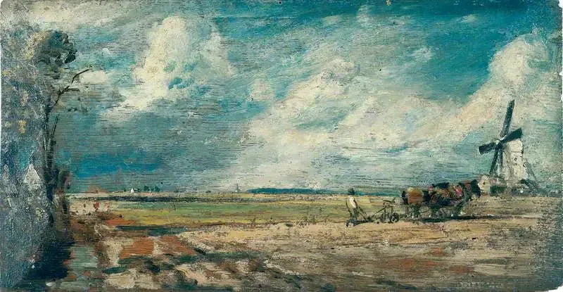 Frühling : East Bergholt Common - John Constable