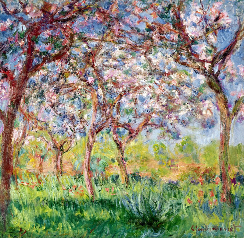 Frühling in Giverny, 1903 - Claude Monet