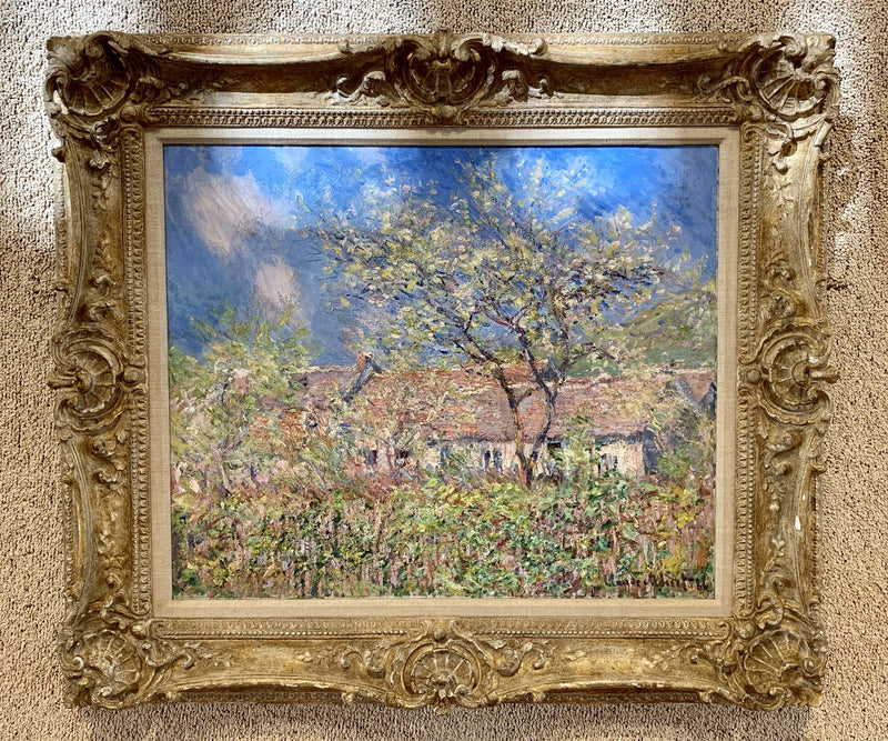 Frühling in Giverny W1062 - Claude Monet