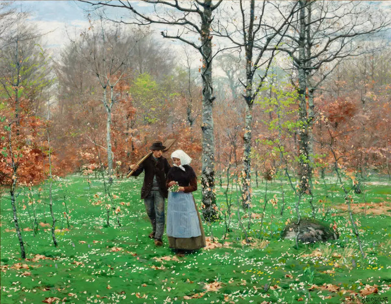 Frühling. - H. A. Brendekilde