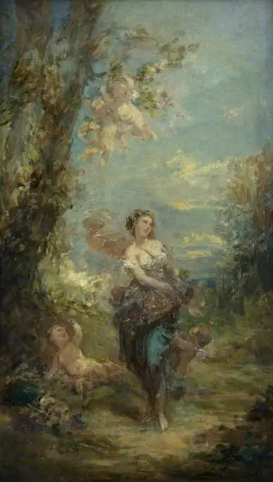 Frühling - Jean-Honoré Fragonard