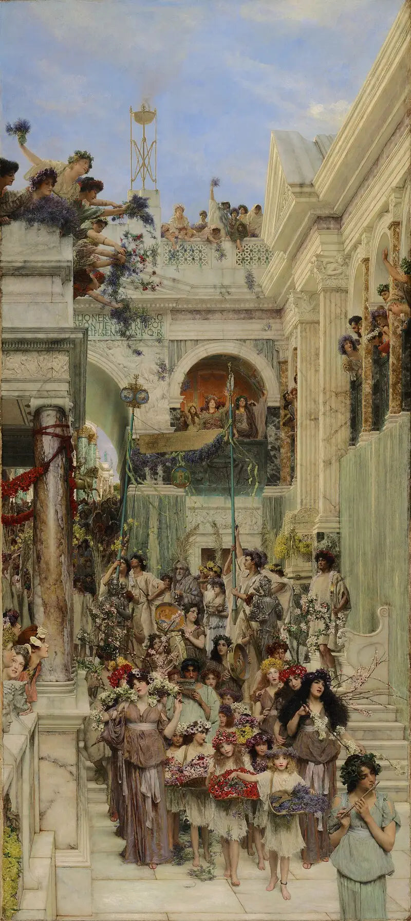Frühling - Lawrence Alma-Tadema