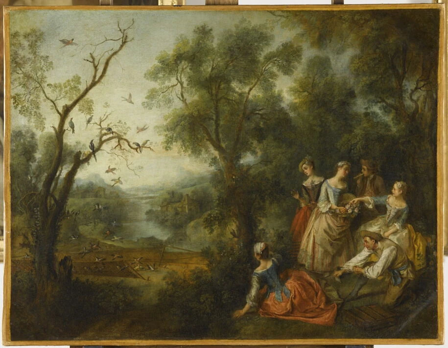 Le Printemps - Nicolas Lancret