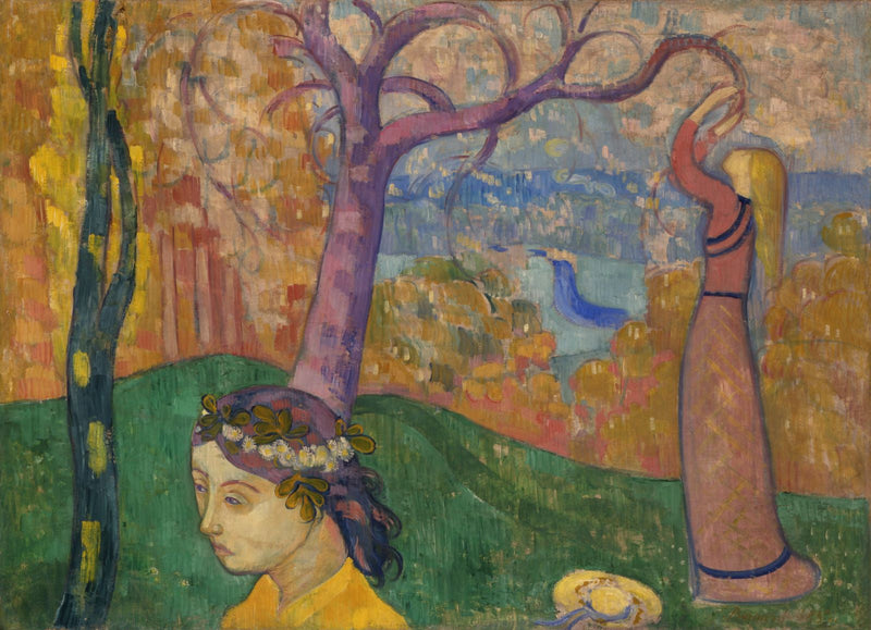 Frühling oder Madeleine im Bois d'Amour - Émile Bernard