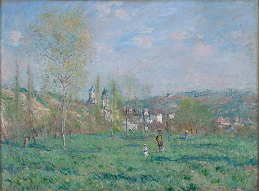 Frühling in Vétheuil - Claude Monet