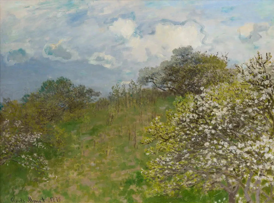 Der Frühling - Claude Monet