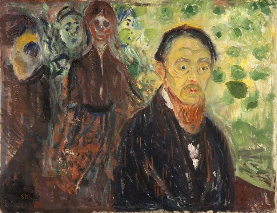 Überrascht - Edvard Munch
