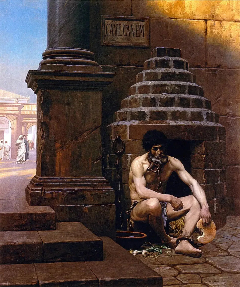 Kriegsgefangener in Rom - Jean-Léon Gérôme