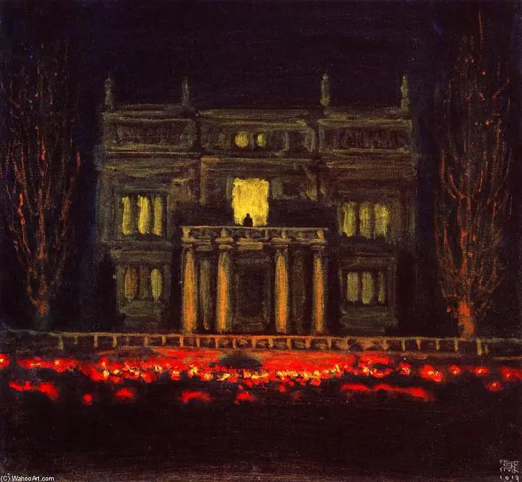 Fackelzug - Franz von Stuck