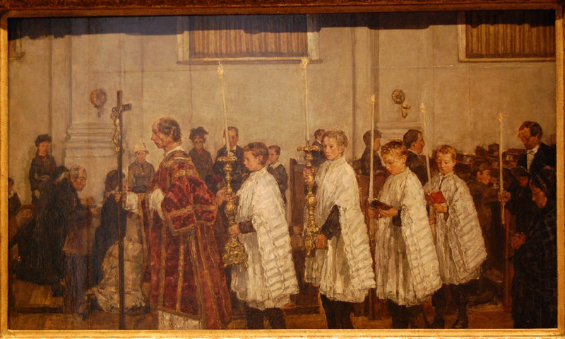 Prozession in der Altkatholischen Kirche von Den Haag – Isaak Israel