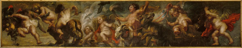Prozession der Cherubim - Peter Paul Rubens