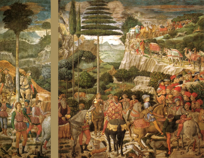 Prozession des ältesten Königs - Benozzo Gozzoli