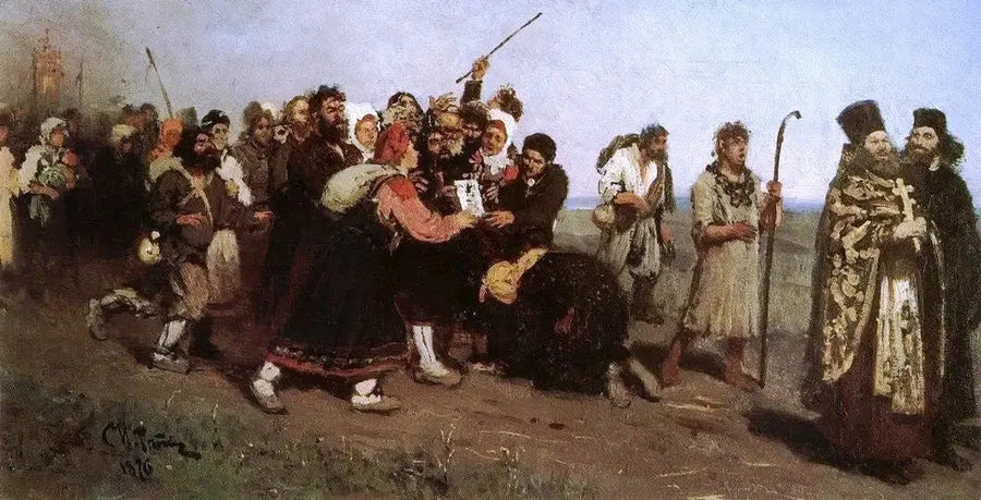Religiöser Umzug - Ilya Repin
