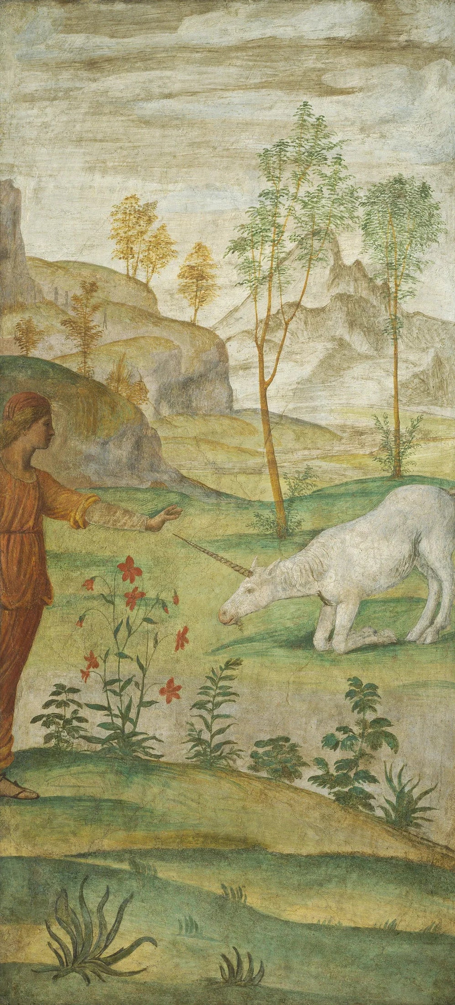 Procris und das Einhorn - Bernardino Luini